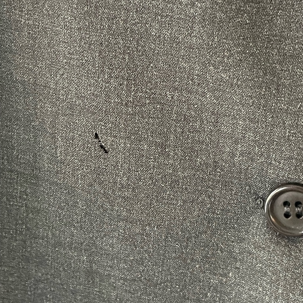 MaxMara Black Button-Front Tailored Jacket - image 5